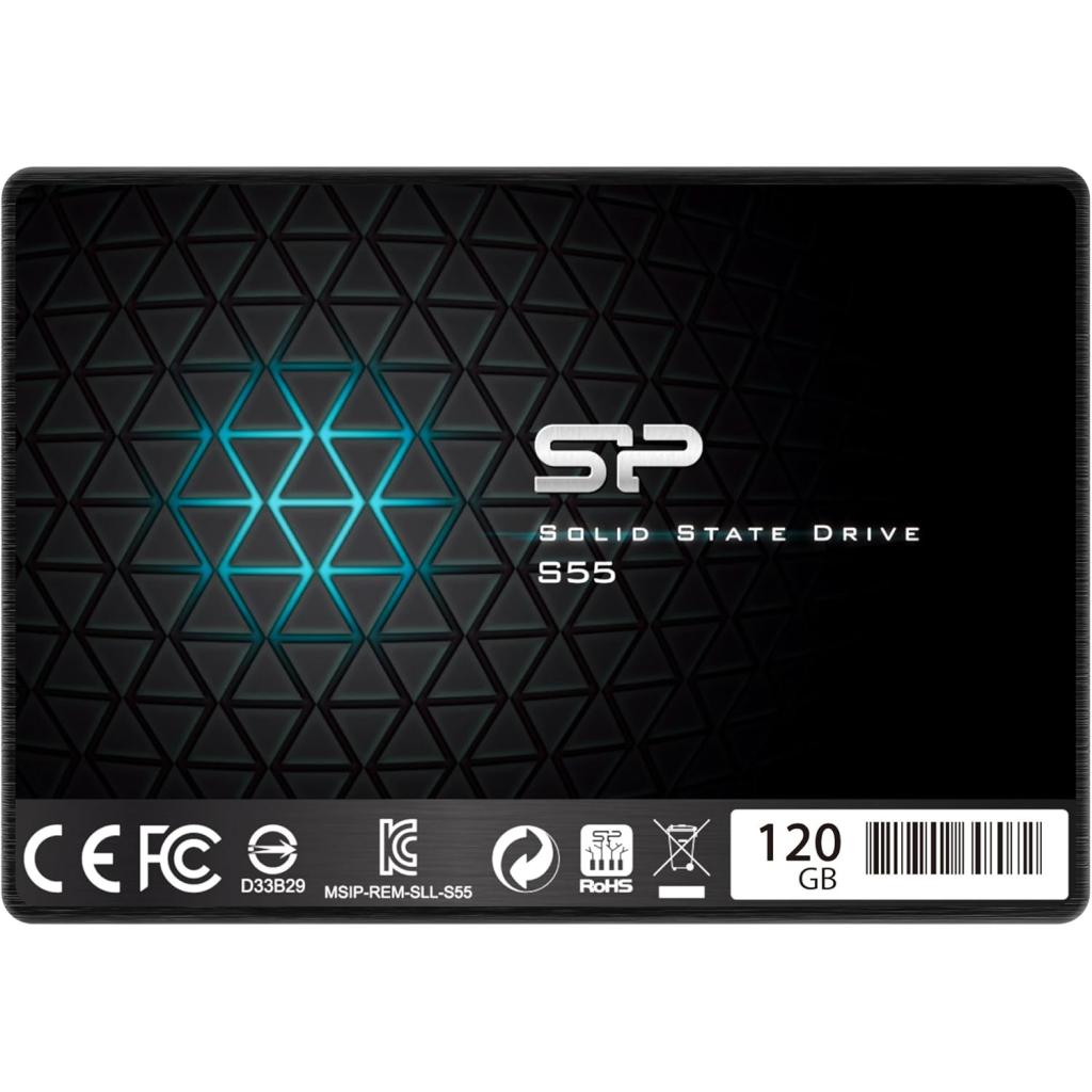 فروش نقدی واقساطی حافظه اس اس دی اینترنال 120 گیگابایت سیلیکون پاور مدل Silicon Power Slim S55 Int