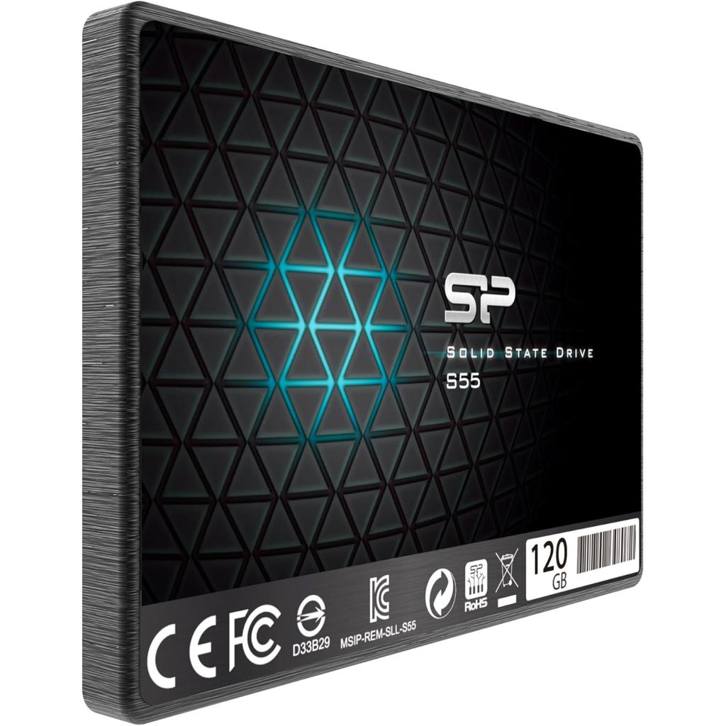 فروش نقدی واقساطی حافظه اس اس دی اینترنال 120 گیگابایت سیلیکون پاور مدل Silicon Power Slim S55 Int