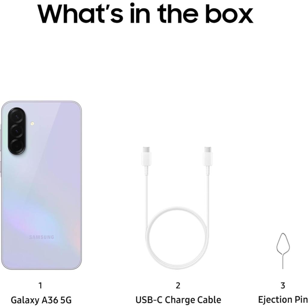 فروش نقدی و اقساطی گوشی موبايل سامسونگ Galaxy A36 5G ظرفیت 128 گیگابایت رم 8 گیگابایت ویتنام