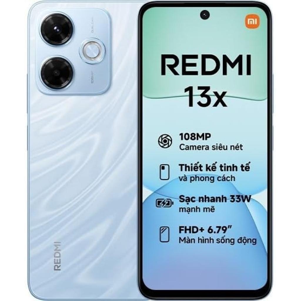 فروش نقدي و اقساطي گوشی موبایل شیائومی مدل Redmi 13x دو سیم کارت ظرفیت 256 گیگابایت و رم 8 گیگابایت