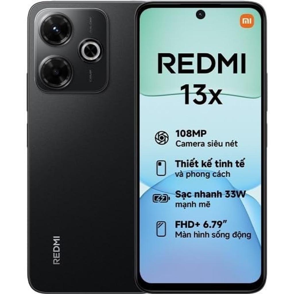 فروش نقدي و اقساطي گوشی موبایل شیائومی مدل Redmi 13x دو سیم کارت ظرفیت 256 گیگابایت و رم 8 گیگابایت