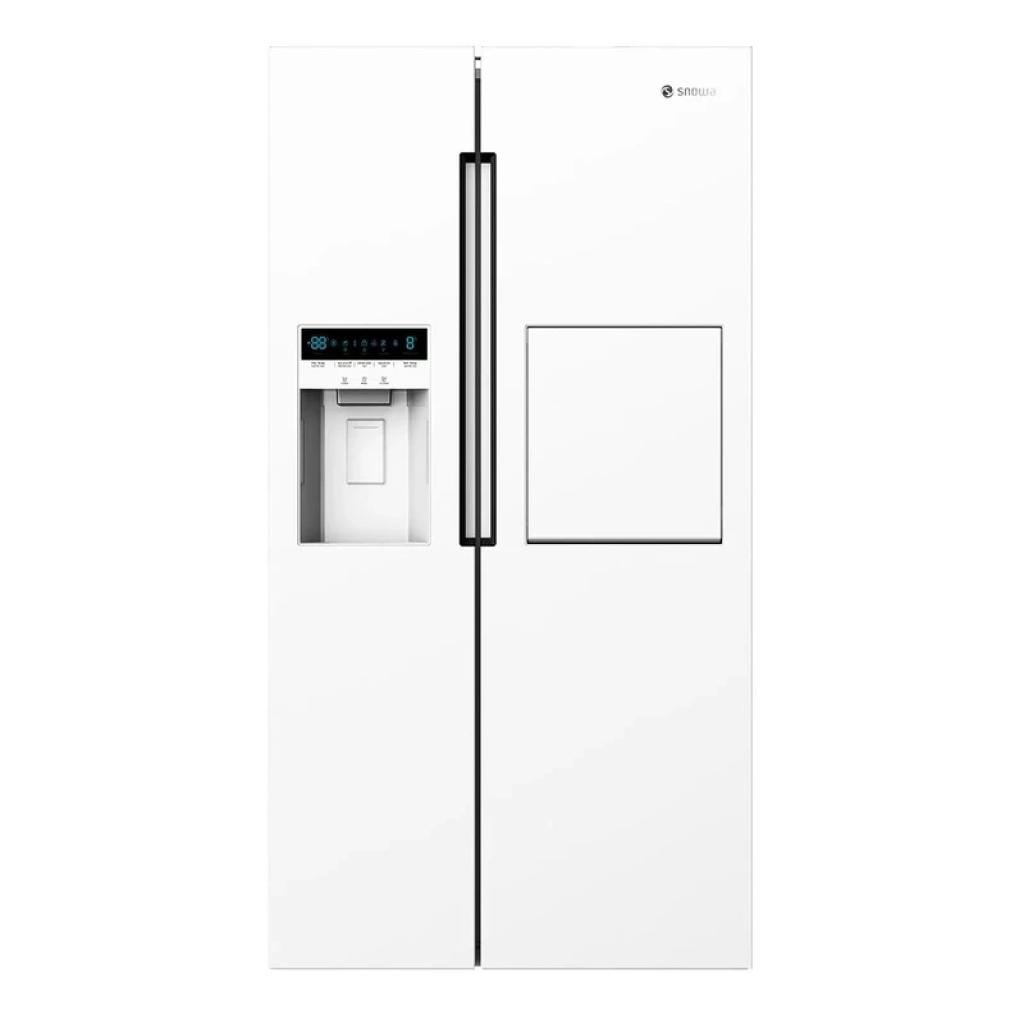 فروش نقدی و اقساطی یخچال فریزر ساید بای ساید اسنوا سری هارمونی 27 فوت مدل S1Di-S110-W