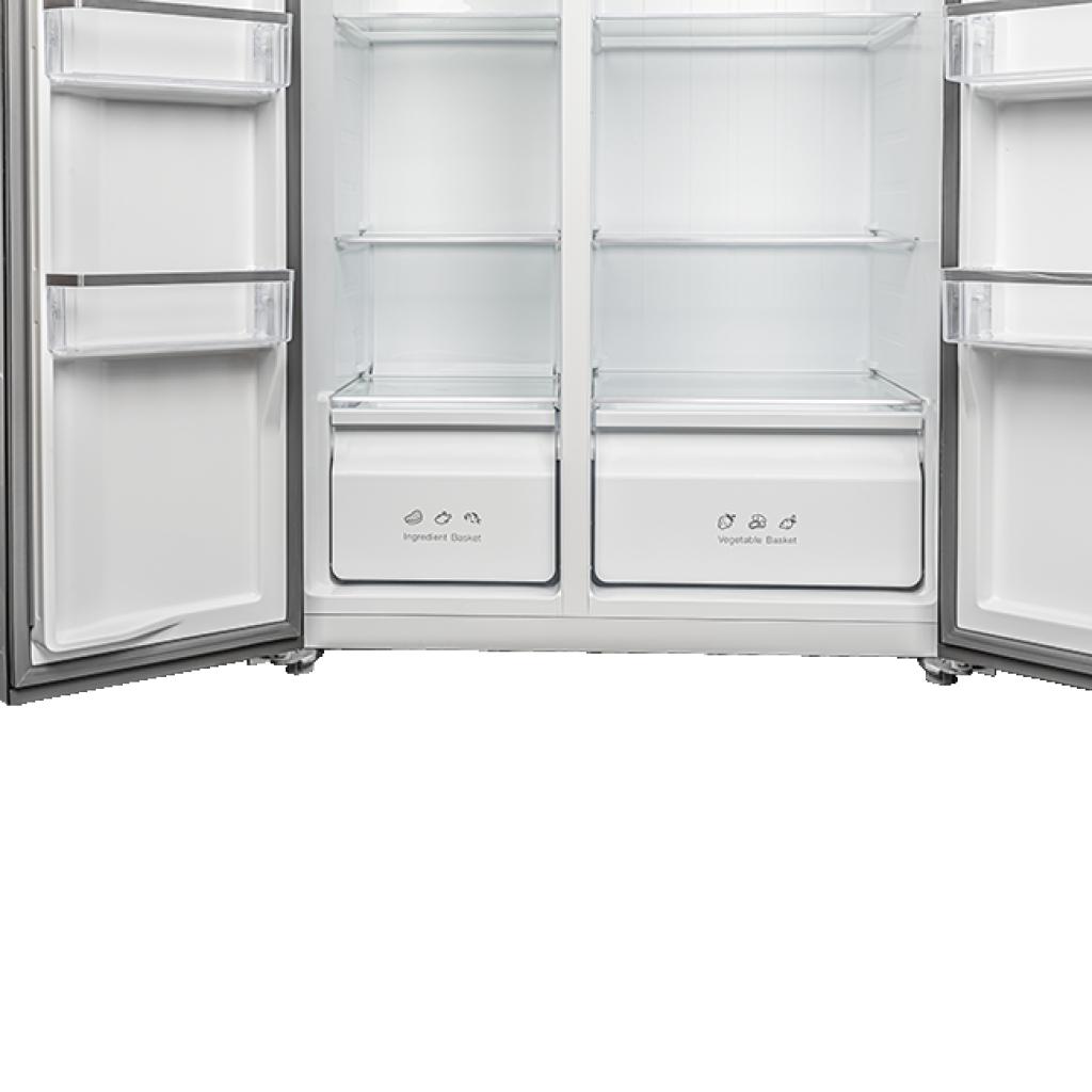 فروش نقدی و اقساطی یخچال و فریزر ساید بای ساید 28 فوت ایکس ویژن مدل TS552 ASD
