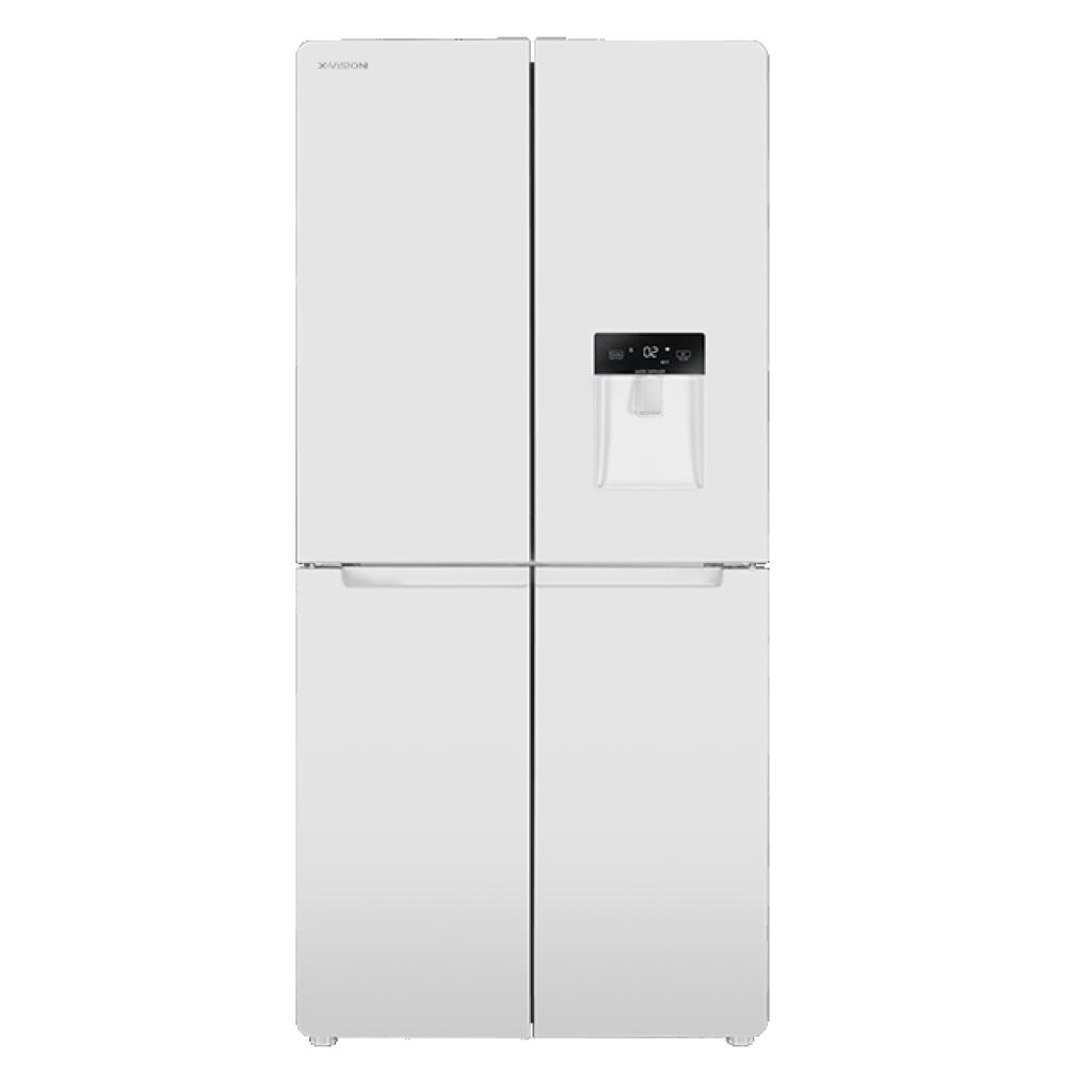 فروش نقدی و اقساطی یخچال و فریزر ساید بای ساید 28 فوت ایکس ویژن مدل TF541 AWD WITE
