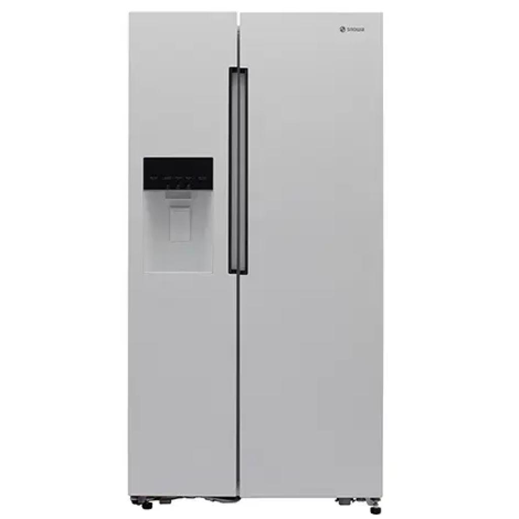 فروش نقدی و اقساطی ساید بای ساید اسنوا سری نوژا 28 فوت مدل S1DI-S100-W سفید متالیک