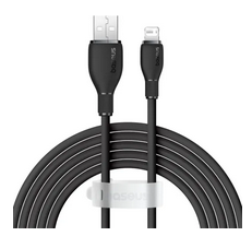 فروش نقدی و اقساط کابل شارژ USB به لایتنینگ باسئوس مدل Baseus Pudding Series Fast Charging Cable 2.4A طول 2 متر در سايت قسطي كلاب با شرايط ويژه