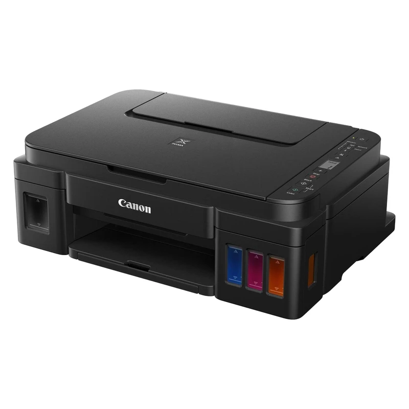فروش نقدي و اقساطي پرینتر کانن رنگی سه کاره با چاپ جوهرافشان مدل PIXMA G3410