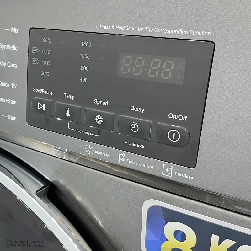 فروش نقدي و اقساطي ماشین لباسشویی بلانتون مدل WM8405IN ظرفیت 8 کیلوگرم