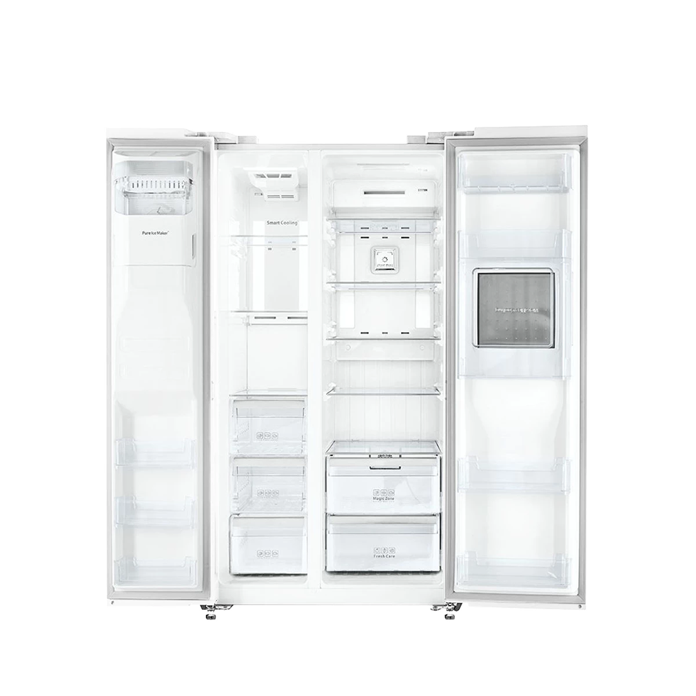 فروش نقدی و اقساطی یخچال و فریزر ساید بای ساید دوو سری پرایم 35 فوت مدل SXi20-31W