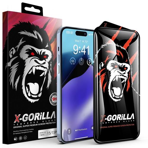 فروش نقدی و اقساطی گلس iphone15/16 برند X Gorilla