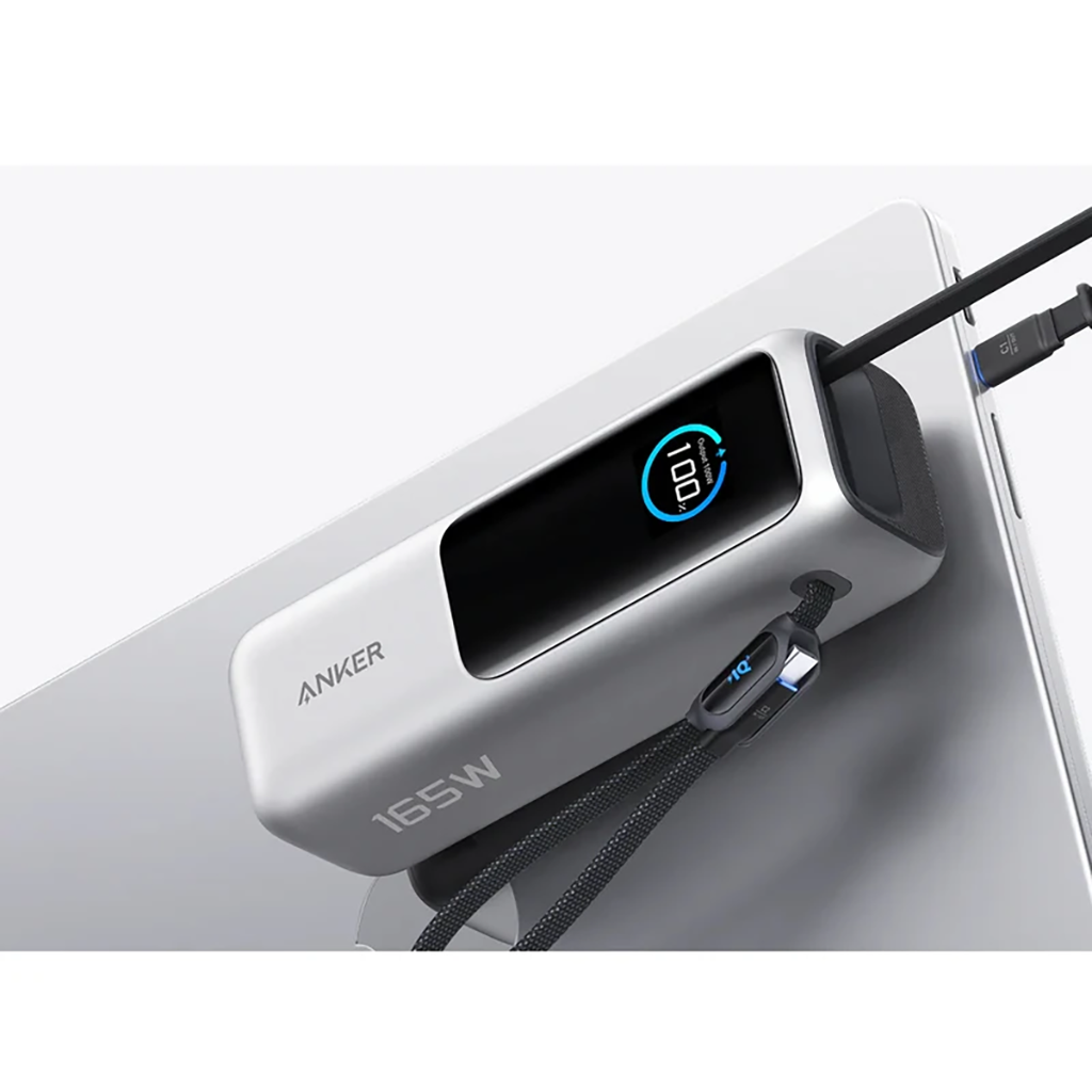 فروش اقساطی پاوربانک انکر مدل A1695 ظرفیت 25000 میلی آمپر ساعت توان 165 وات