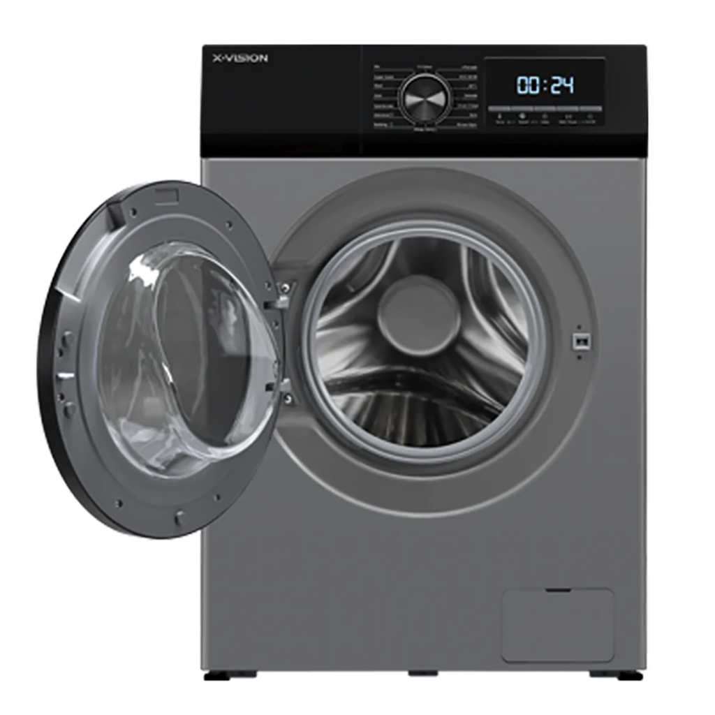 فروش نقدي و اقساطي ماشین لباسشویی ایکس ویژن مدل TP82-BSD ظرفیت8 کیلوگرم