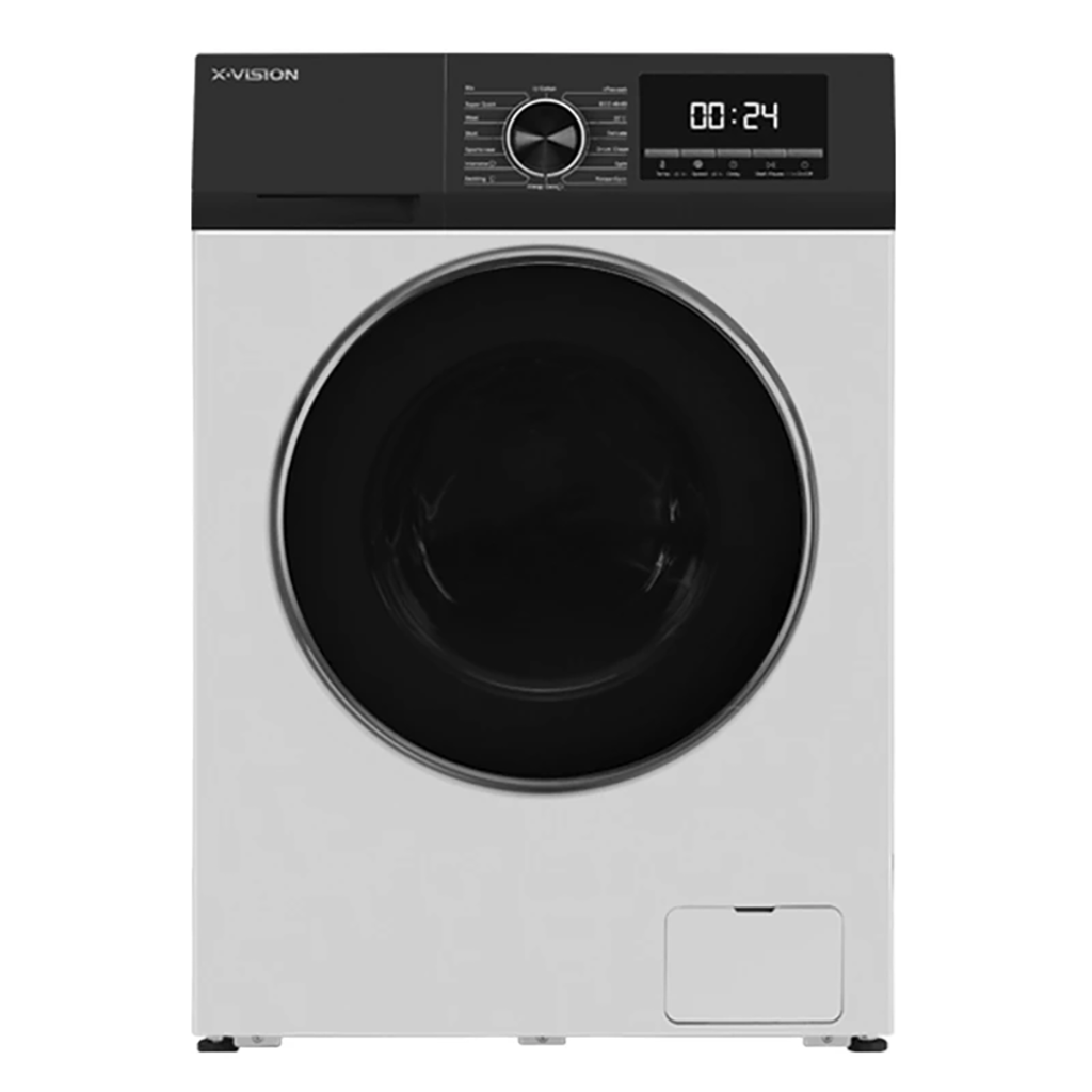 فروش نقدي و اقساطي ماشین لباسشویی ایکس ویژن مدل TP82-BWD ظرفیت8 کیلوگرم