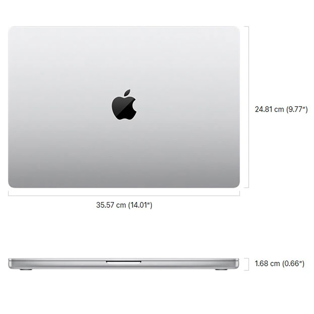 لپ تاپ 16.2 اینچی اپل مدل MacBook Pro MX313 2024 M4 Max 48GB 1TB