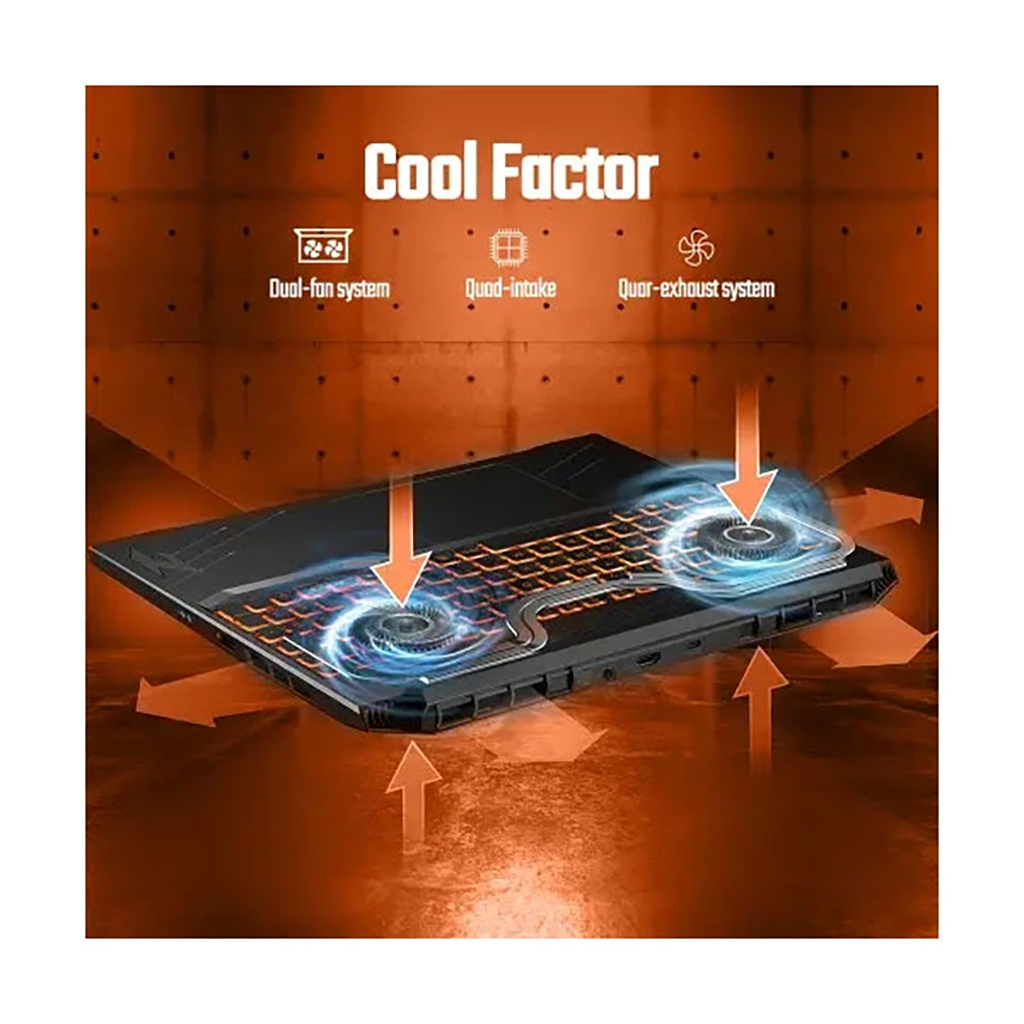 لپ تاپ ایسر 16 اینچی مدل Nitro V16 ANV16 i7 14650HX 40GB 2TB RTX4050