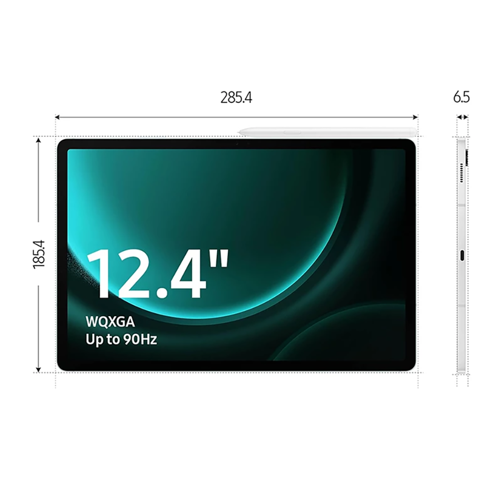 تبلت سامسونگ مدل (Galaxy Tab S9 FE Plus Wi-Fi (SM-X610 ظرفیت 128 گیگابایت رم 8 گیگابایت