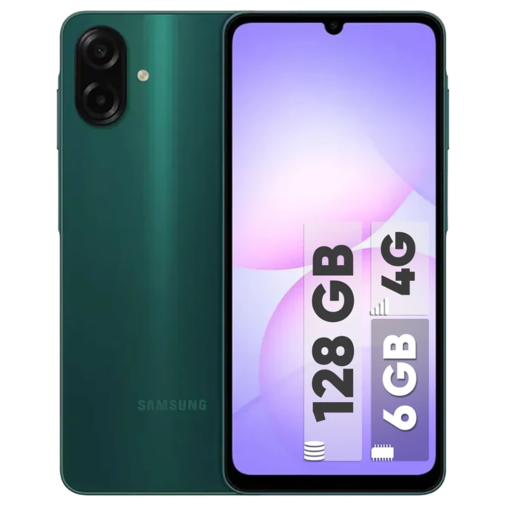 فروش نقدی و اقساطی گوشی موبایل سامسونگ A07 Samsung Galaxy ظرفیت 128 رم 6 گیگابایت نسخه همراه شارژر