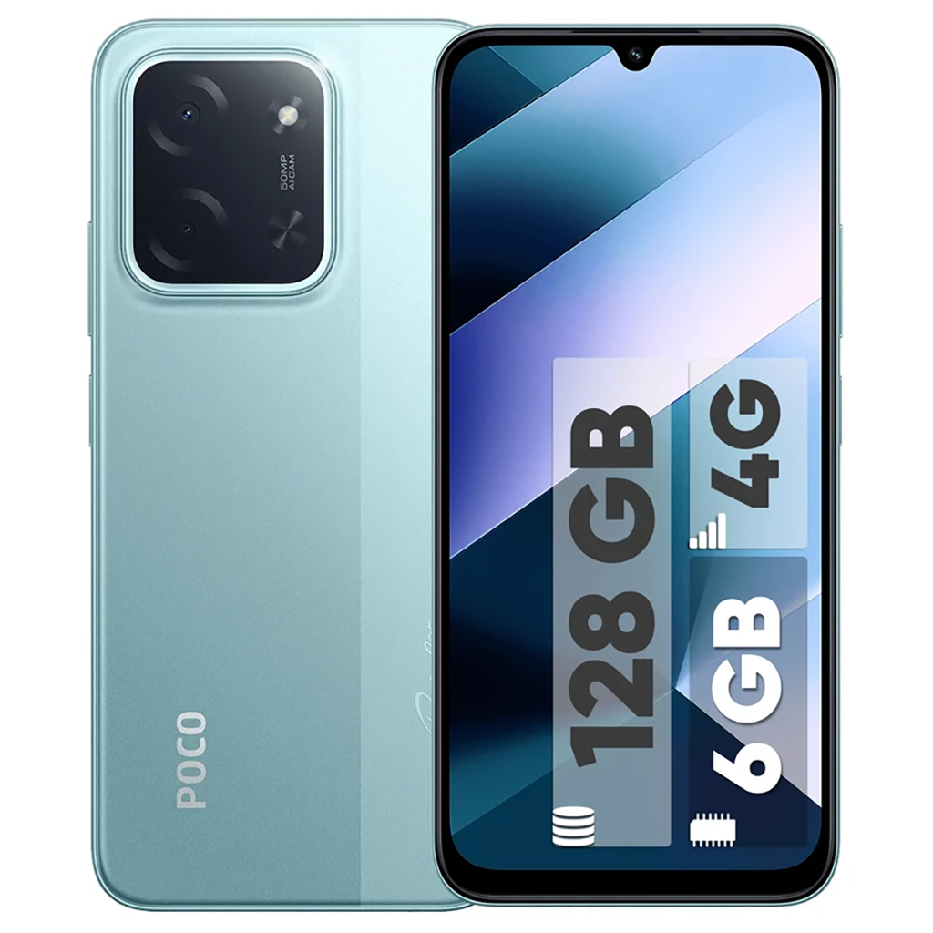 فروش نقدی و اقساطی گوشی موبایل شیائومی مدل Poco C85 دو سیم کارت ظرفیت 128 گیگابایت و رم 6 گیگابایت