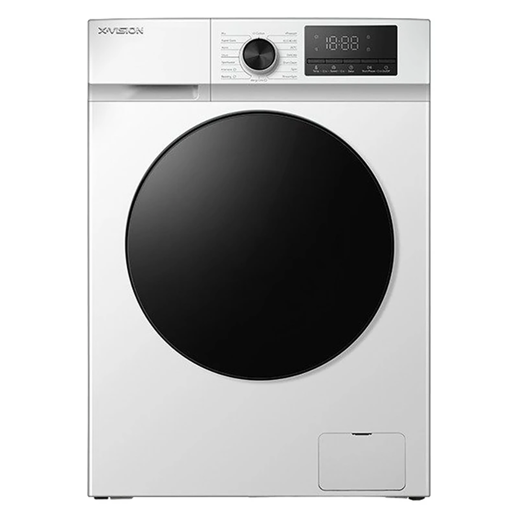 فروش نقدي و اقساطي ماشین لباسشویی 8 کیلوگرم اتوماتیک ایکس ویژن مدل TF84-AWBL