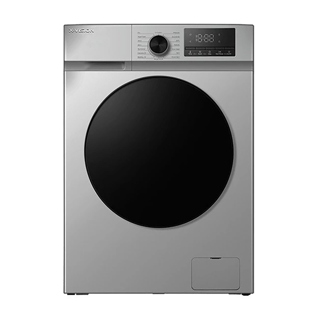 فروش نقدي و اقساطي ماشین لباسشویی 8 کیلوگرم اتوماتیک ایکس ویژن مدل TF84-AWBL