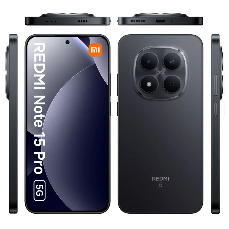 فروش نقدي و اقساطي گوشی موبايل شیائومی مدل Redmi Note 15 Pro 5G ظرفیت 256 گیگابایت رم 8 گیگابایت - پک گلوبال