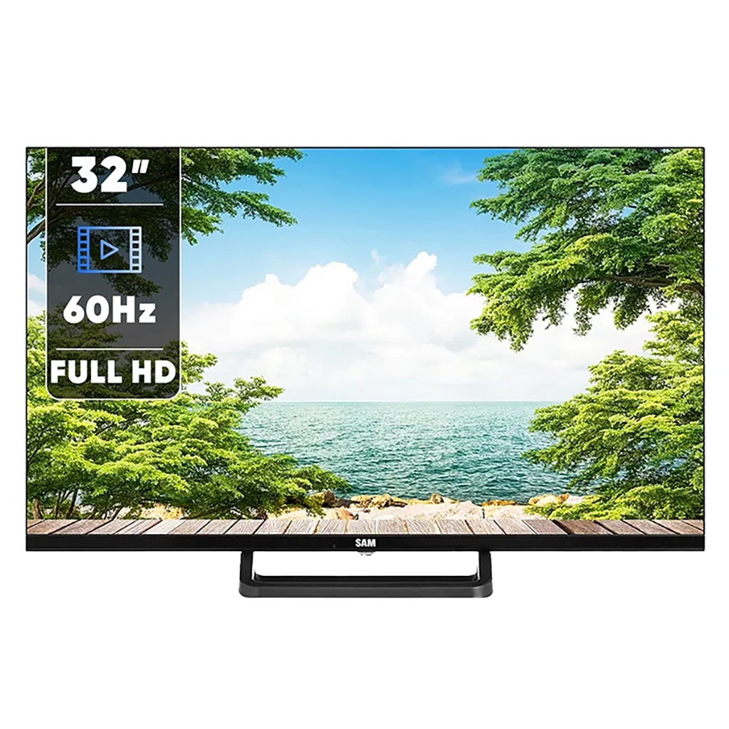 فروش نقدی و اقساطی تلویزیون 32 اینچ ال ای دی سام مدل UA32F6000MHCHD