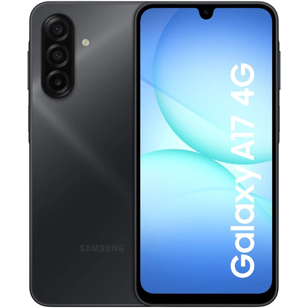 فروش نقدي و اقساطي گوشی موبایل سامسونگ مدل Galaxy A17 4G دو سیم کارت ظرفیت 128 گیگابایت و رم 6 گیگابایت - به همراه شارژر 25 وات سامسونگ