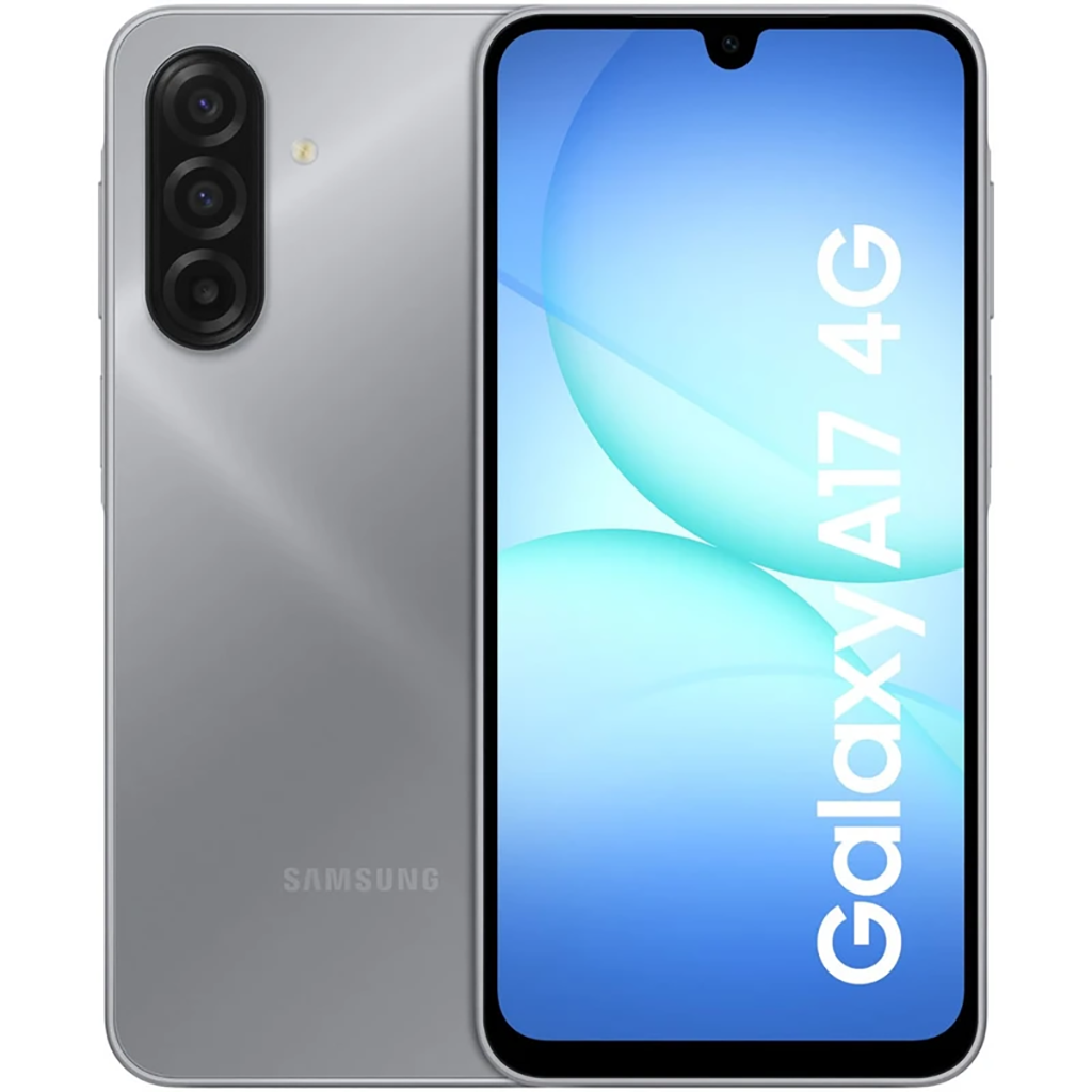فروش نقدي و اقساطي گوشی موبایل سامسونگ مدل Galaxy A17 4G دو سیم کارت ظرفیت 128 گیگابایت و رم 4 گیگابایت - به همراه شارژر 25 وات سامسونگ