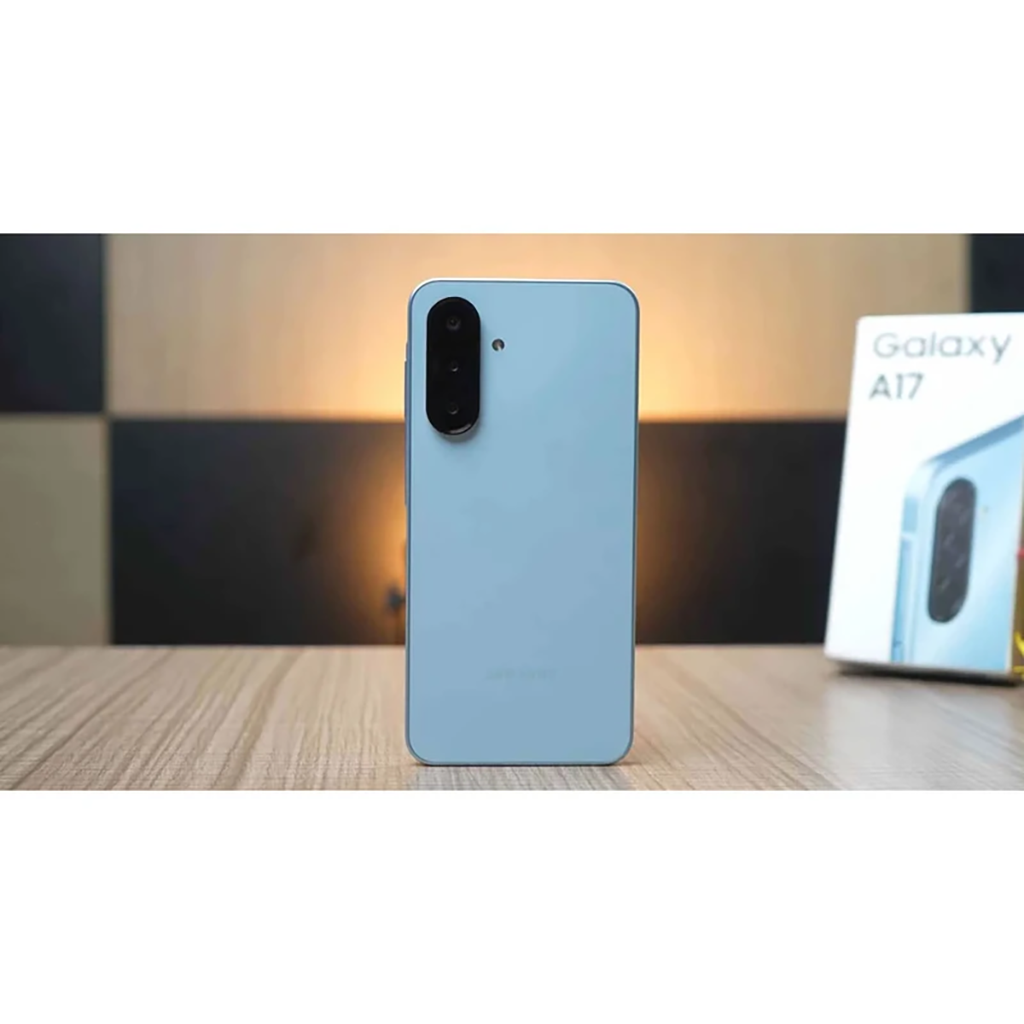فروش نقدي و اقساطي گوشی موبایل سامسونگ مدل Galaxy A17 4G دو سیم کارت ظرفیت 128 گیگابایت و رم 4 گیگابایت - به همراه شارژر 25 وات سامسونگ