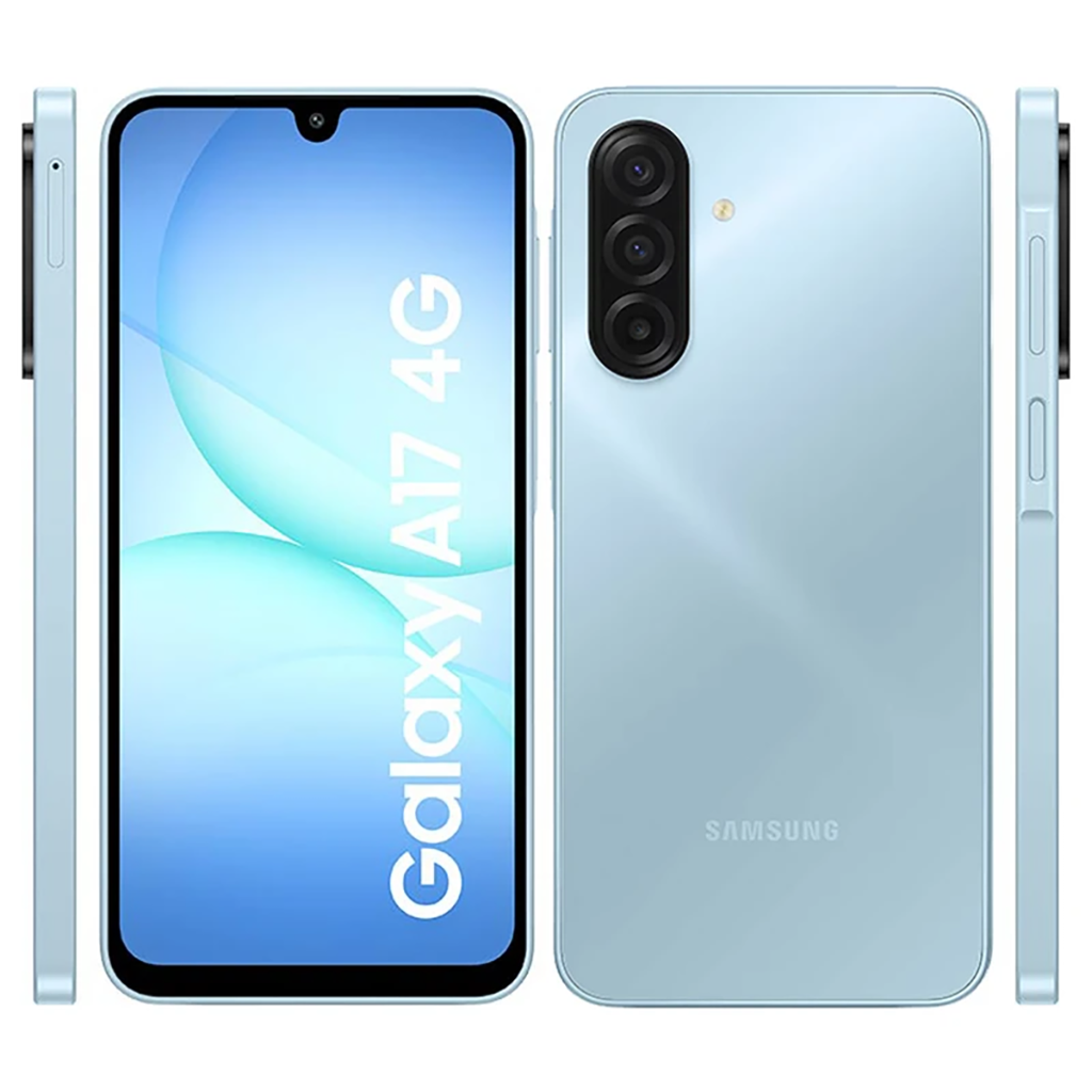 فروش نقدي و اقساطي گوشی موبایل سامسونگ مدل Galaxy A17 4G دو سیم کارت ظرفیت 128 گیگابایت و رم 4 گیگابایت - به همراه شارژر 25 وات سامسونگ