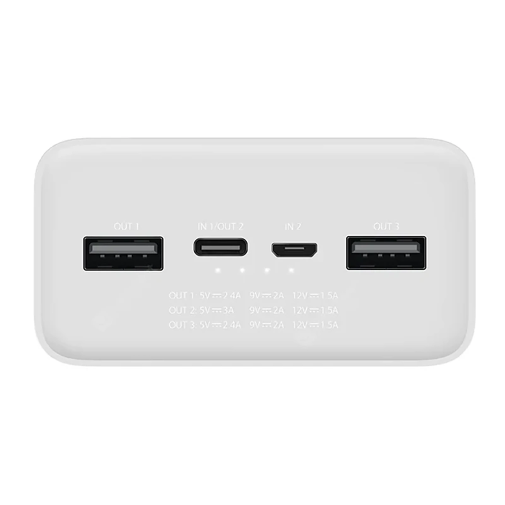 فروش نقدي و اقساطي پاوربانک 18 وات شیائومی مدل Mi PB3018ZM ظرفیت 30000 میلی آمپر ساعت