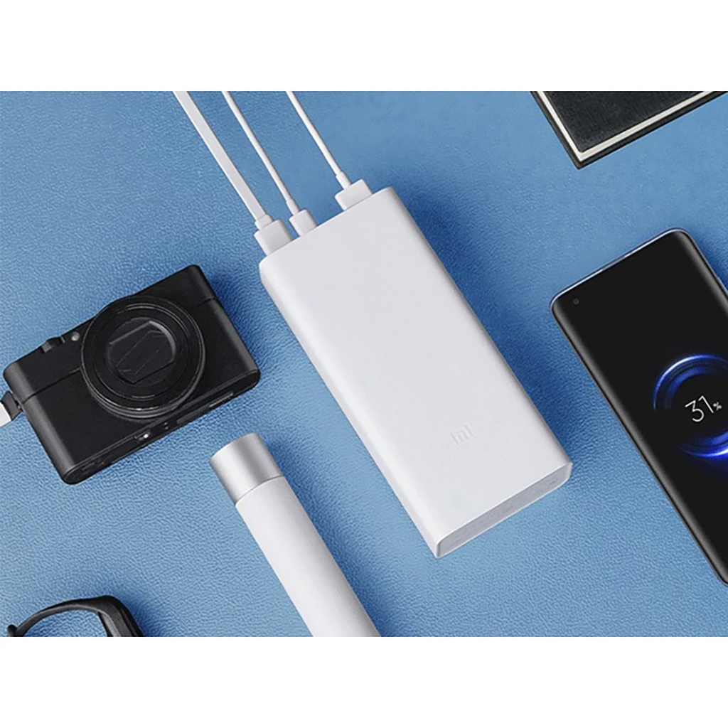 فروش نقدي و اقساطي پاوربانک 18 وات شیائومی مدل Mi PB3018ZM ظرفیت 30000 میلی آمپر ساعت
