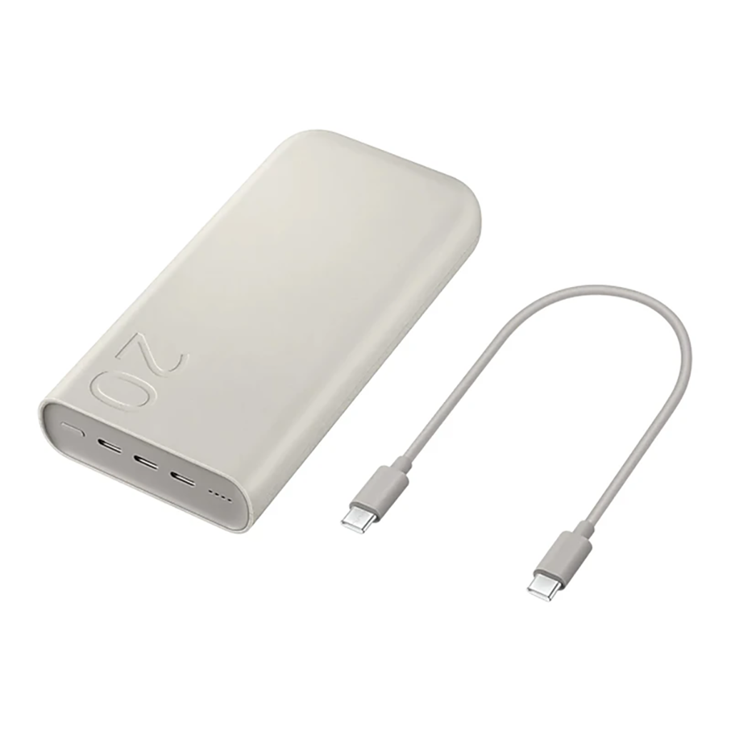فروش نقدي و اقساطي پاوربانک 45 وات سامسونگ مدل Battery Pack EB-P4520 ظرفیت 20000 میلی‌آمپر ساعت
