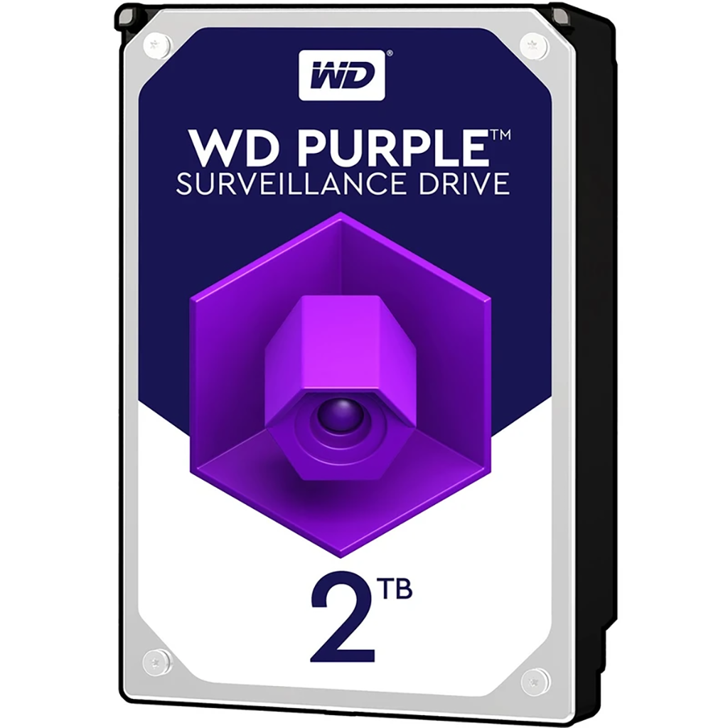 فروش نقدی و اقساطی هارددیسک اینترنال وسترن دیجیتال مدل Purple WD20PURX ظرفیت 2 ترابایت