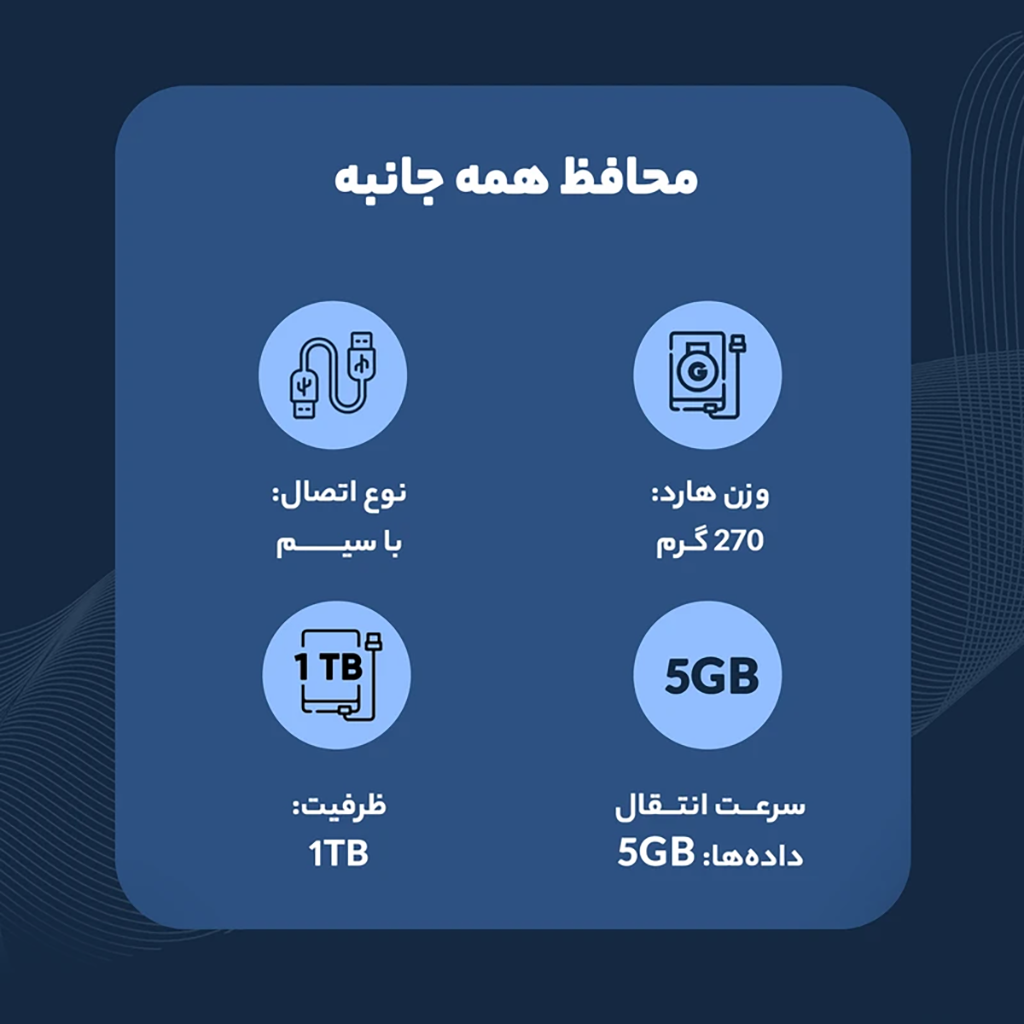 فروش نقدی و اقساطی هارد اکسترنال ای دیتا مدل HD710 Pro ظرفیت 1 ترابایت با استاندارد ارتباطی USB 3.2 Gen1