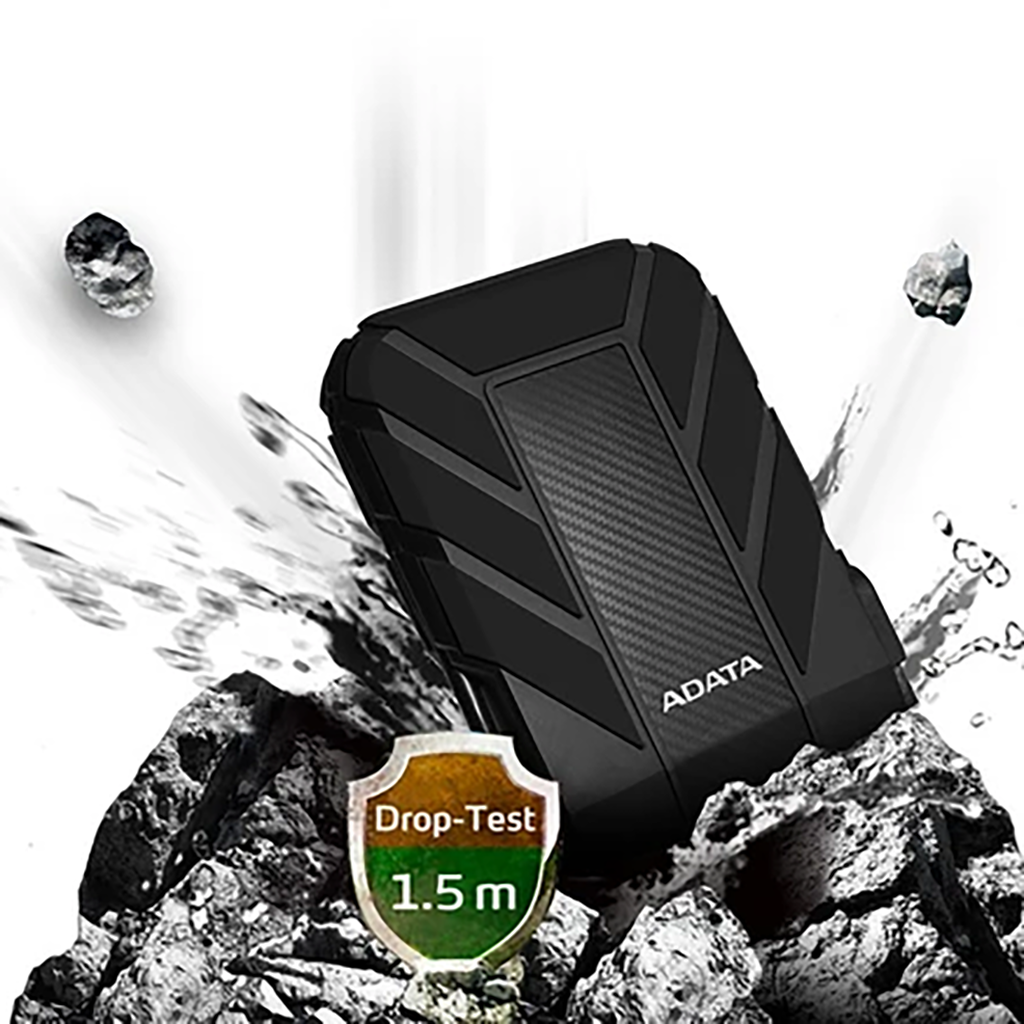 فروش نقدی و اقساطی هارد اکسترنال ای دیتا مدل HD710 Pro ظرفیت 2 ترابایت با استاندارد ارتباطی USB 3.2 Gen1