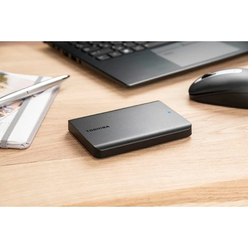 فروش نقدی و اقساطی هارد اکسترنال توشیبا مدل Canvio Basics ظرفیت 4 ترابایت دارای رابط USB Type-A