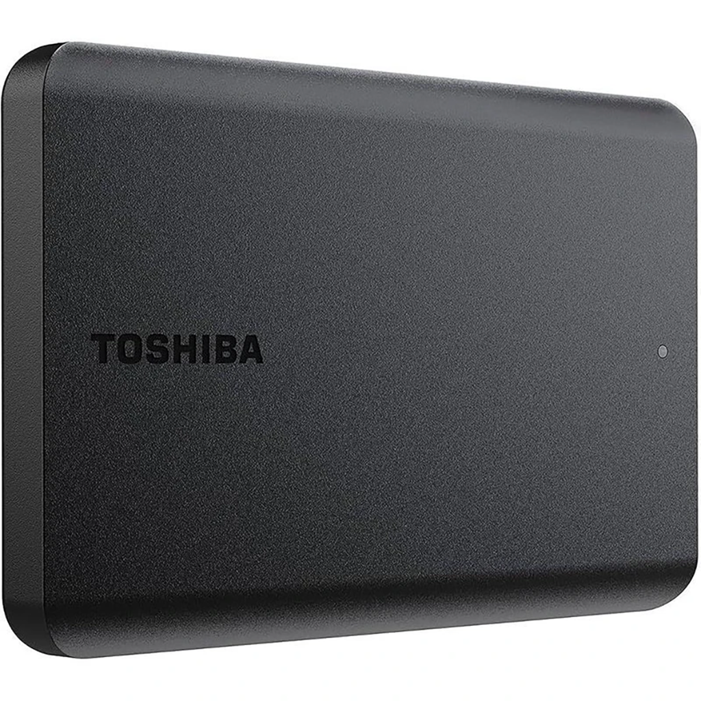 هارد اکسترنال توشیبا مدل Canvio Basics ظرفیت دو ترابایت دارای رابط USB Type-A 3.2
