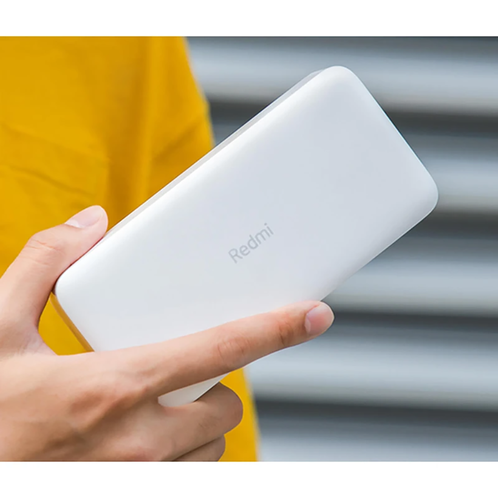 فروش نقدي و اقساطي پاوربانک 18 وات شیائومی مدل Redmi ظرفیت 20000 میلی‌آمپرساعت