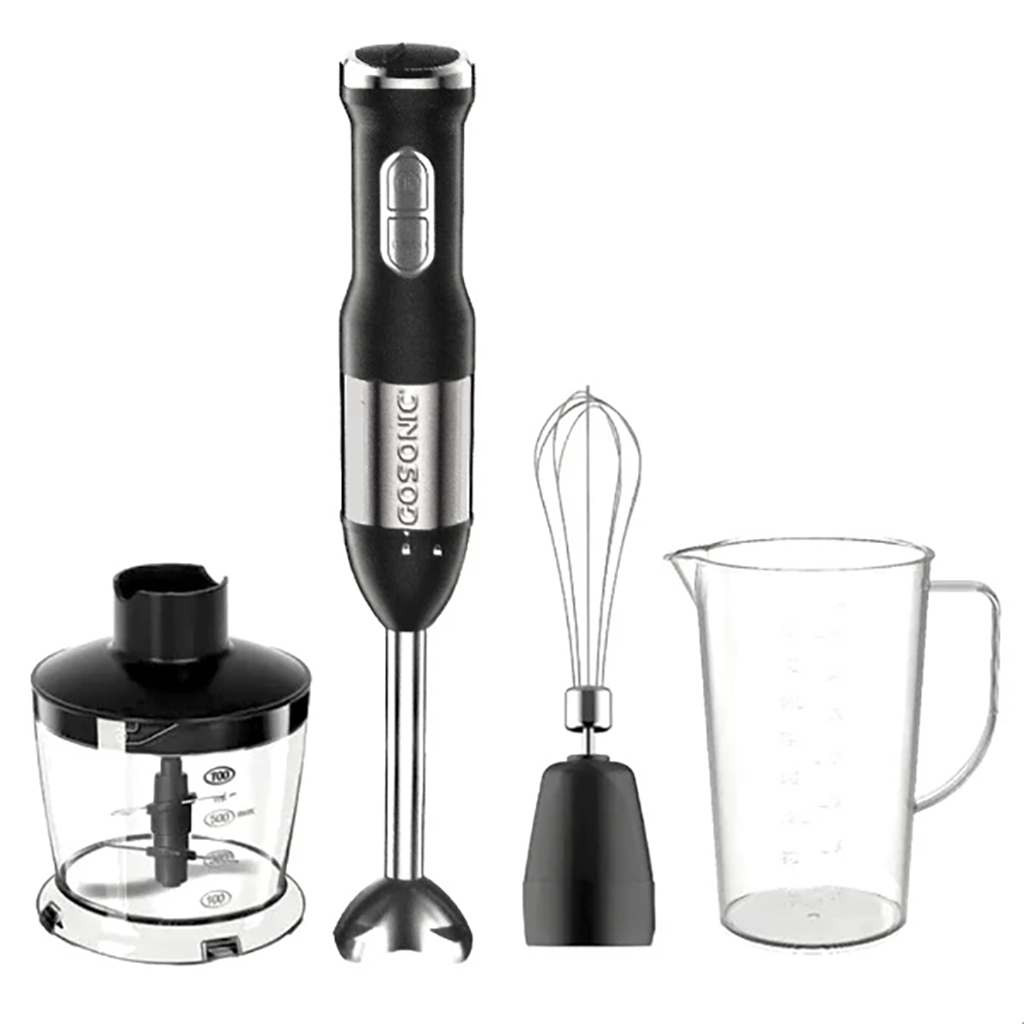 فروش نقدی و اقساطی گوشت کوب برقی چندکاره 1200 وات گوسونیک مدل GSB-843 با شرایط ویژه