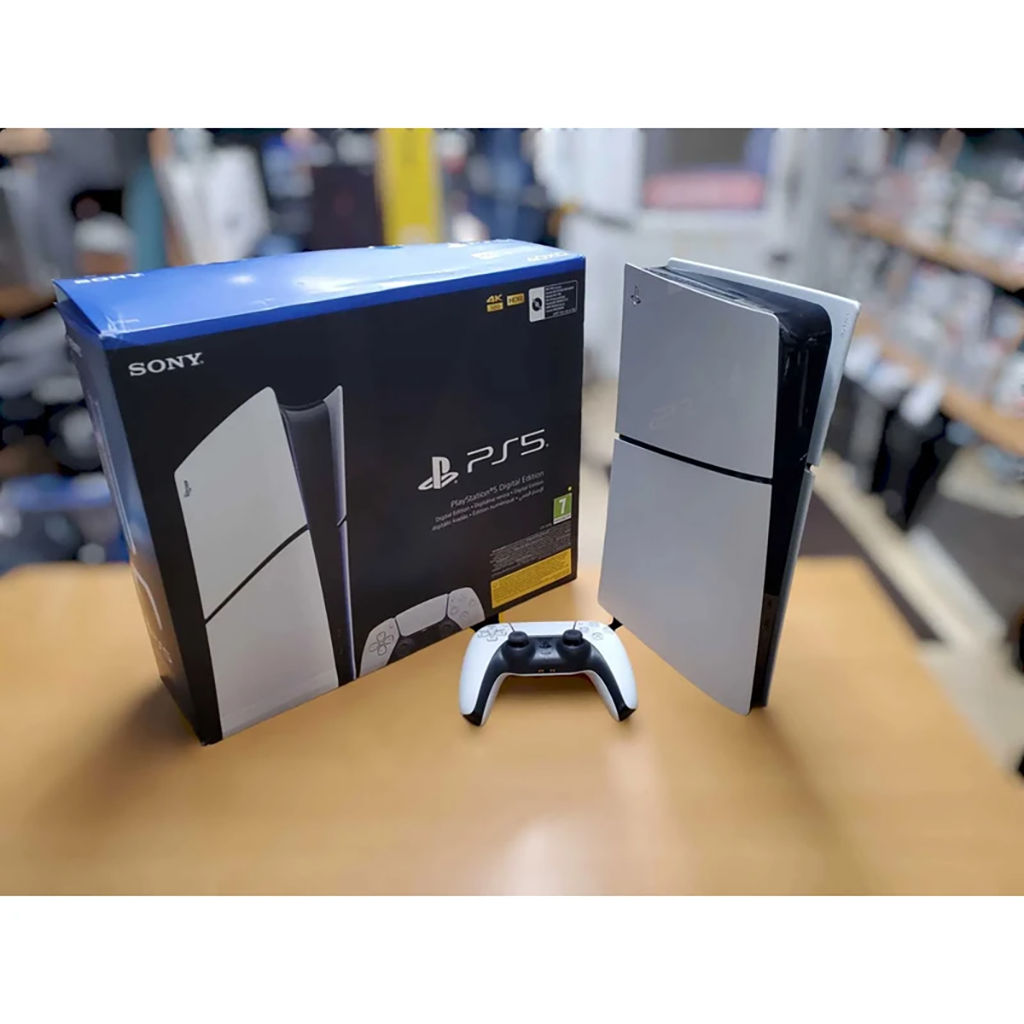 فروش نقدی واقساطی کنسول بازی سونی مدل PlayStation 5 Slim Digital Edition ظرفیت 825 گیگابایت ریجن CFI-2116 اروپا به همراه دسته اضافی