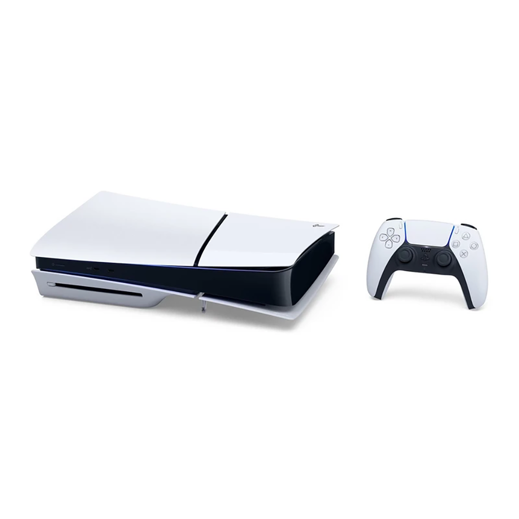 فروش نقدی و اقساطی کنسول بازی سونی مدل PlayStation 5 Slim ریجن اروپا سری 2016A نسخه دیسک‌خور ظرفیت یک ترابایت به همراه دسته اضافی و بازی EA SPORTS FC 26