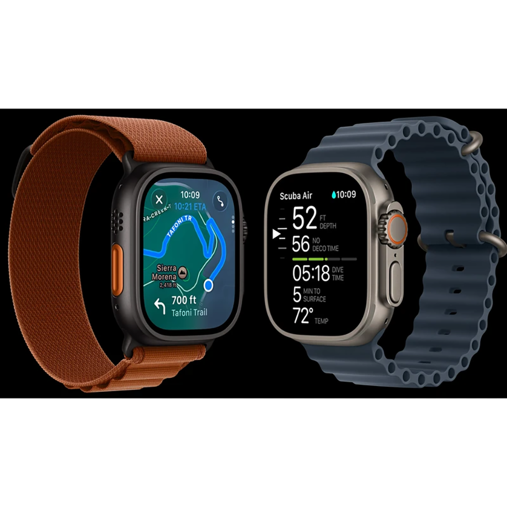 فروش نقدی و اقساطی ساعت هوشمند 49 میلی متری اپل مدل Ultra 3 Black Titanium Case با بند Alpine