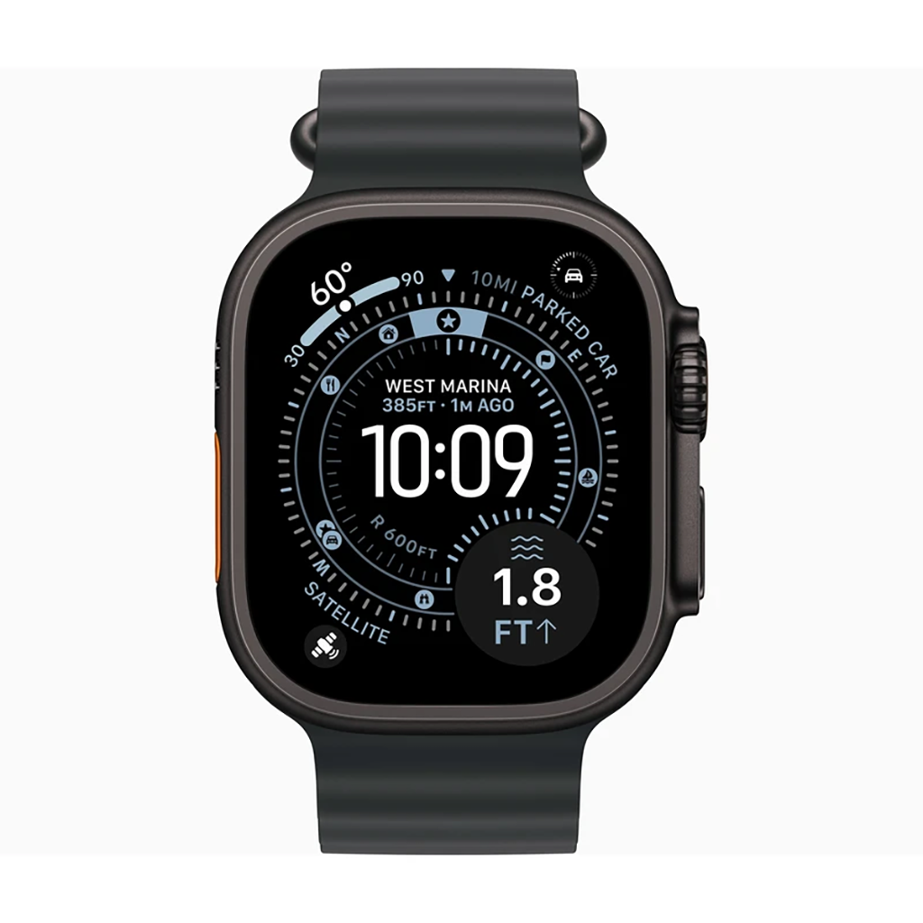فروش نقدی و اقساطی ساعت هوشمند 49 میلی متری اپل مدل Ultra 3 Black Titanium Case با بند Alpine