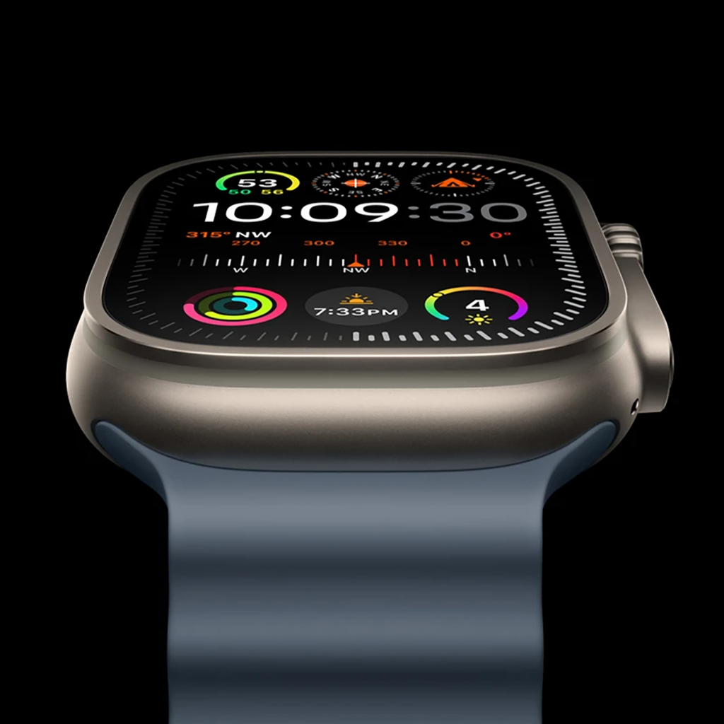 فروش نقدی و اقساطی ساعت هوشمند 49 میلی متری اپل مدل Ultra 3 Natural Titanium Case با بند Ocean