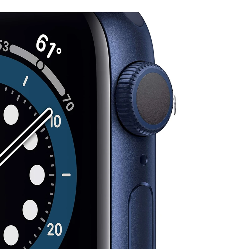 فروش نقدی و اقساطی ساعت هوشمند اپل واچ سری 6 مدل 40mm Aluminum Case with Sport silicone Band