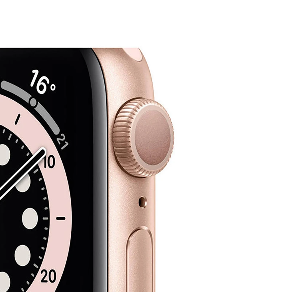 فروش نقدی و اقساطی ساعت هوشمند اپل واچ سری 6 مدل 40mm Aluminum Case with Sport silicone Band