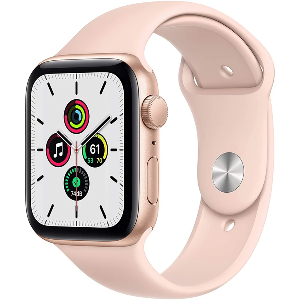فروش نقدی و اقساطی ساعت هوشمند اپل واچ سری SE مدل 44mm Aluminum Case with Sport silicone Band