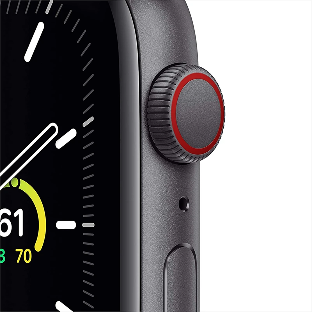 فروش نقدی و اقساطی ساعت هوشمند اپل واچ سری SE مدل 44mm Aluminum Case with Sport silicone Band