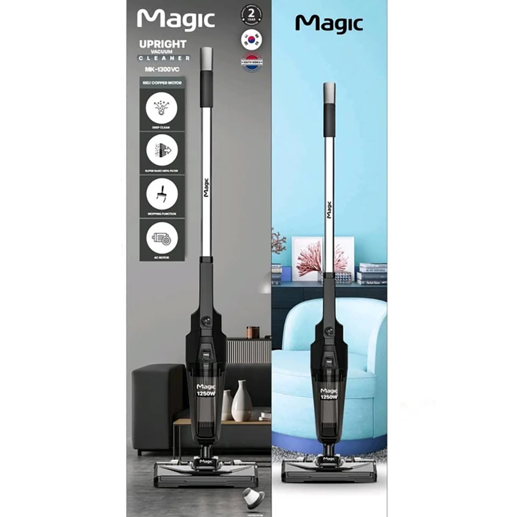 فروش نقدی و اقساطی جاروبرقی 1250 وات مجیک مدل MK-1300VC